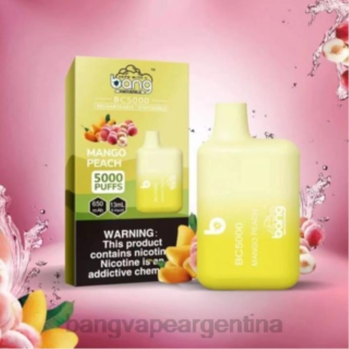 Bang Vape Box BC5000 Bolígrafo tipo c recargable con 5% nic 5000 inhalaciones 8B6J9 desechable vape with a bang precio