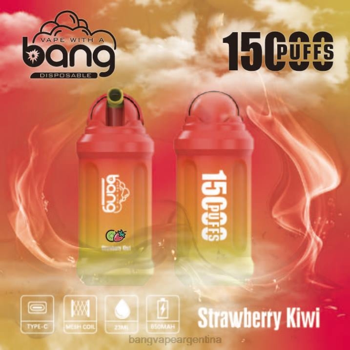 Bang Vape 15000 bocanadas 8B6J1 desechable Bang Vape argentina