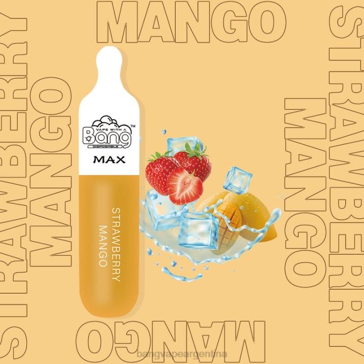 Bang Vape Max barra de 5000 bocanadas 8B6J10 desechable Bang Vape shop
