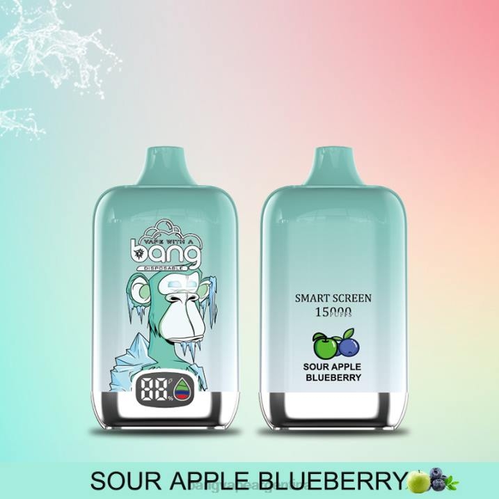 Bang Vape Digital Smart Screen 15000 inhalaciones 25ml 8B6J11 desechable Bang Vape argentina