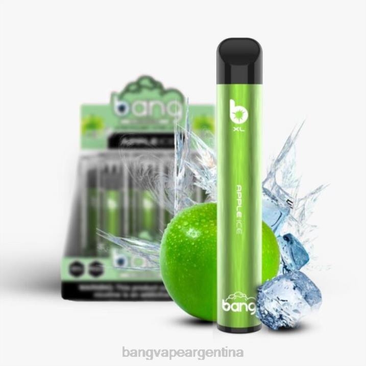 Bang Vape XL desechable 8B6J27 hielo de manzana vape desechable bang