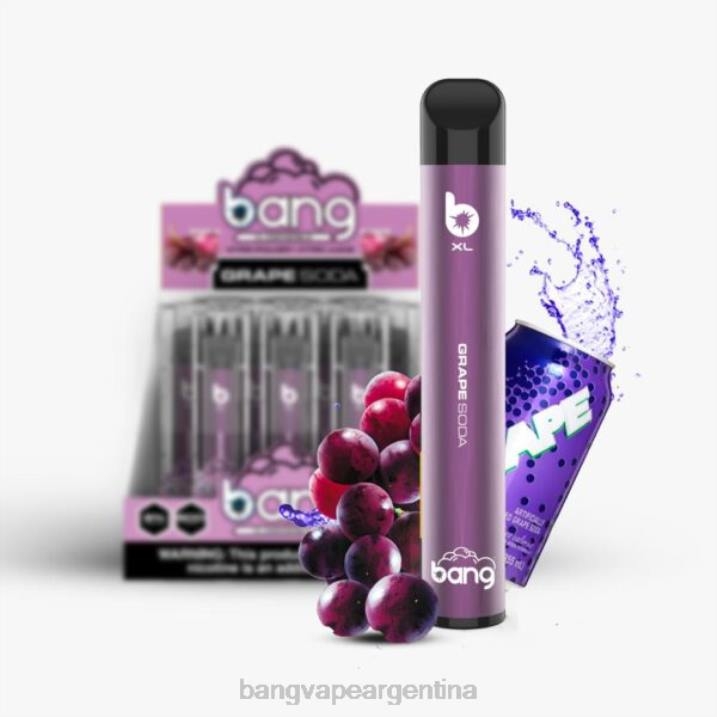 Bang Vape XL desechable 8B6J29 refresco de uva vape with a bang precio