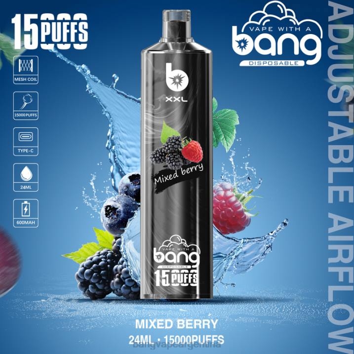 Bang Vape XXL 15000 bocanadas 8B6J2 desechable vape gang argentina