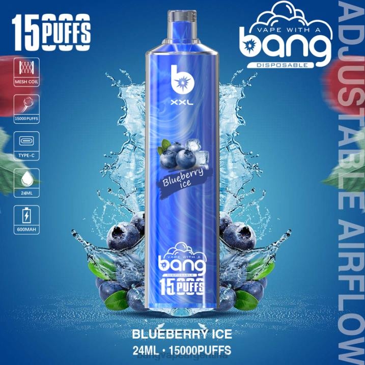 Bang Vape XXL 15000 bocanadas 8B6J2 desechable vape gang argentina