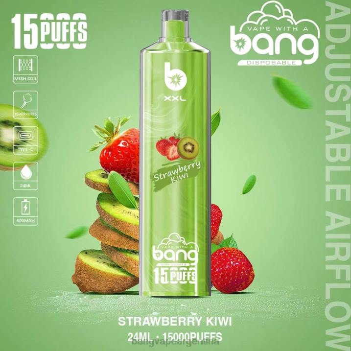Bang Vape XXL 15000 bocanadas 8B6J2 desechable vape gang argentina