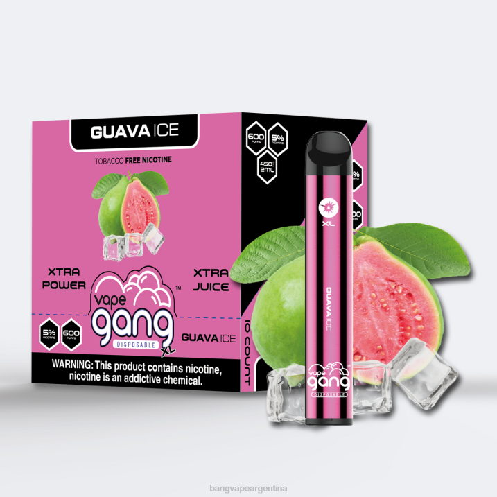 hielo de guayaba